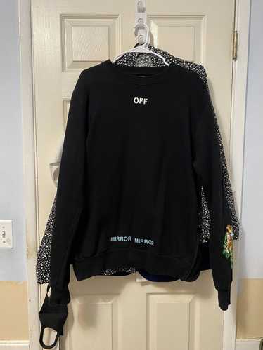 Off white tiger embroidered 2025 sweatshirt