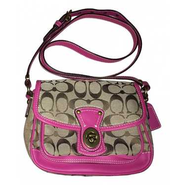 Coach Signature Sufflette cloth handbag - image 1