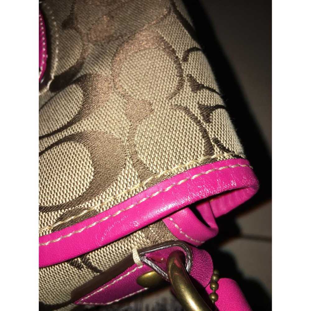 Coach Signature Sufflette cloth handbag - image 2