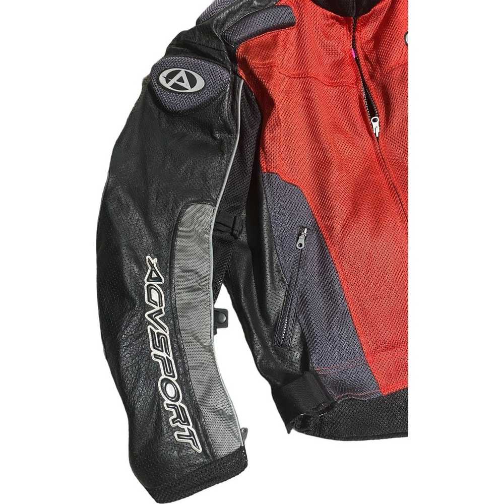 Other AGV Sport Men's Motorcycle Rider Jacket Red… - image 2
