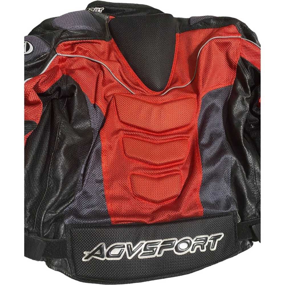 Other AGV Sport Men's Motorcycle Rider Jacket Red… - image 6