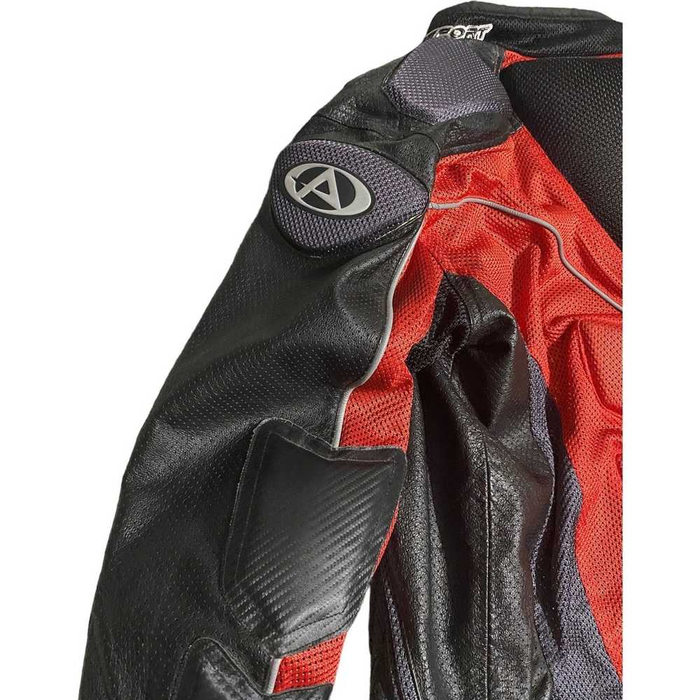 Other AGV Sport Men's Motorcycle Rider Jacket Red… - image 7