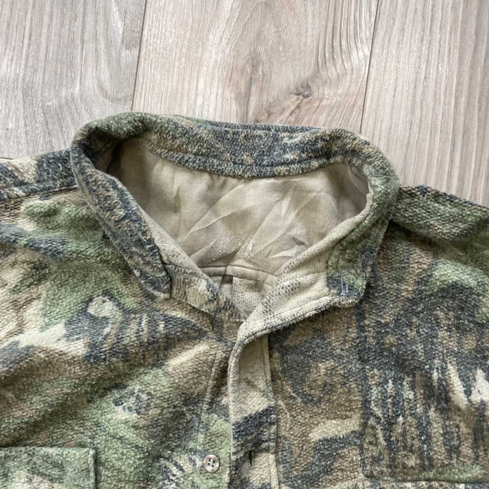 Realtree × Vintage 90s Fleece Real Tree Camo Butt… - image 3