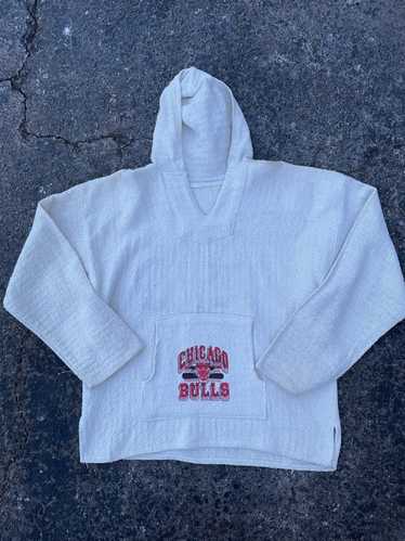 Vintage 00s Nike Chicago Bulls Center Swoosh NBA Hoodie Sweatshirt XL