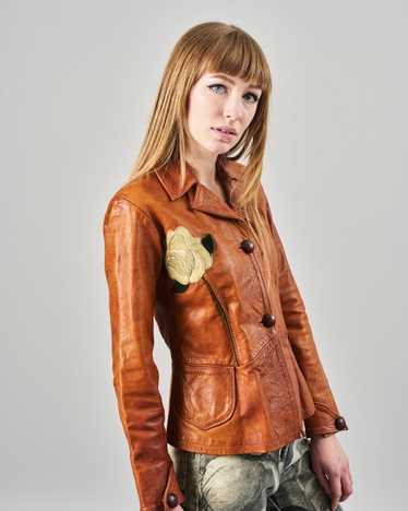 70's East West Leather Jacket