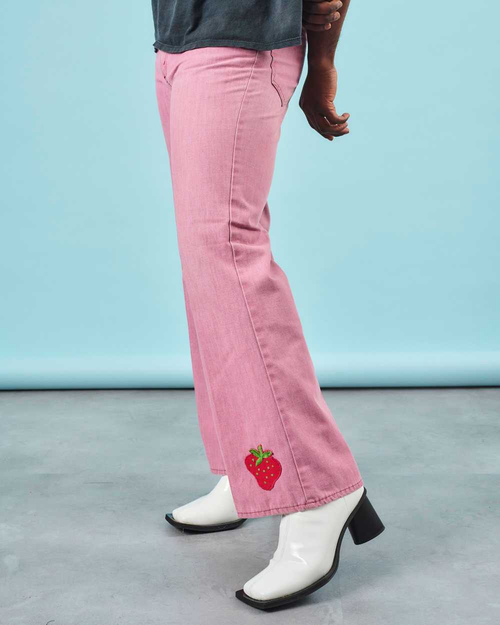 70's Levi's Patch Bell Bottoms - image 1