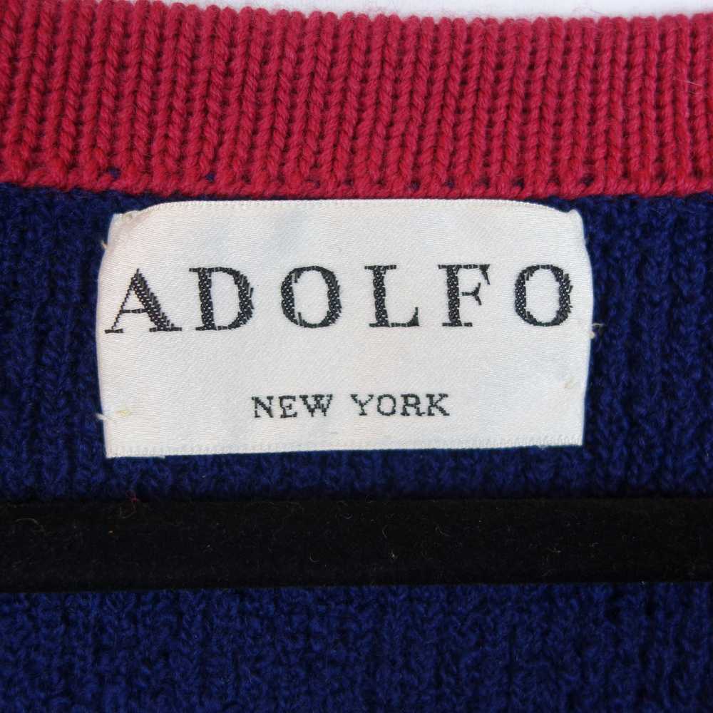 Adolfo - Vintage Adolfo New York cardigan sweater… - image 5