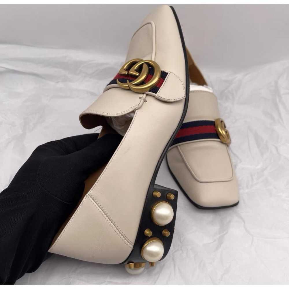 Gucci Peyton leather heels - image 4
