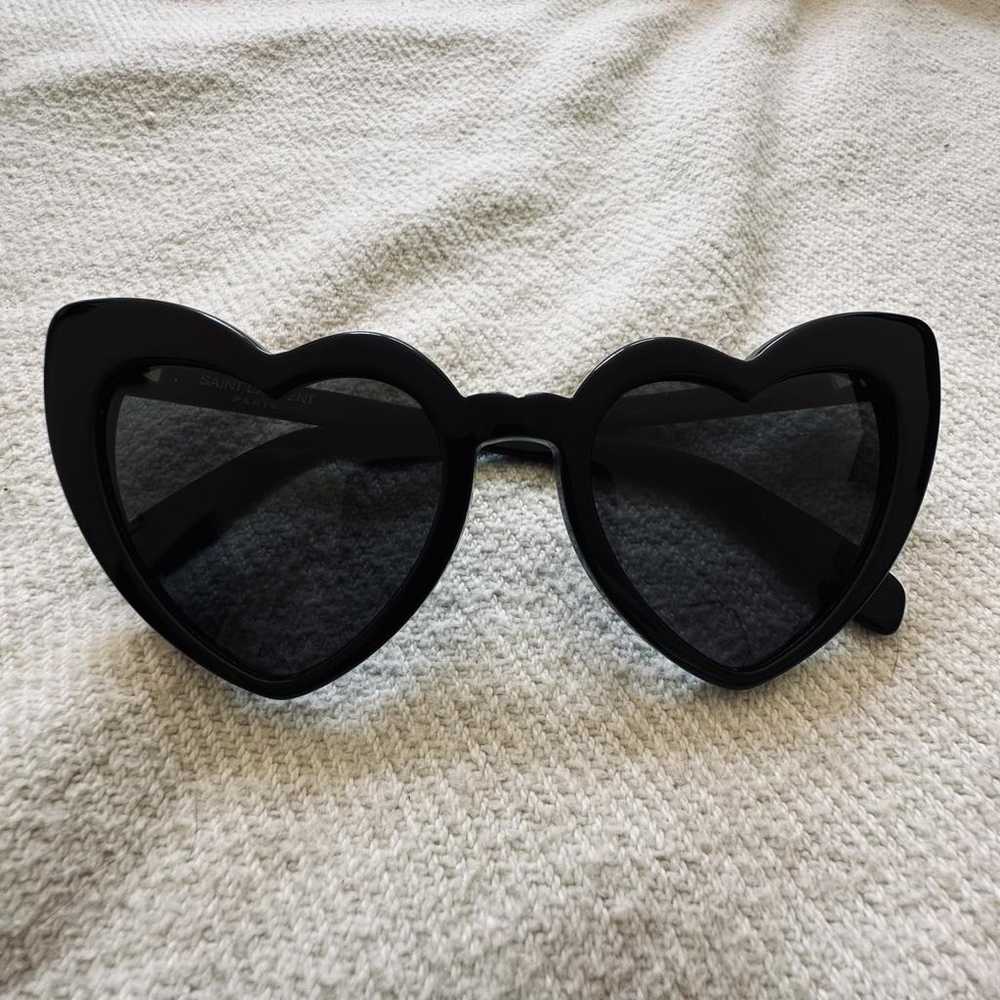 Saint Laurent Loulou oversized sunglasses - image 5