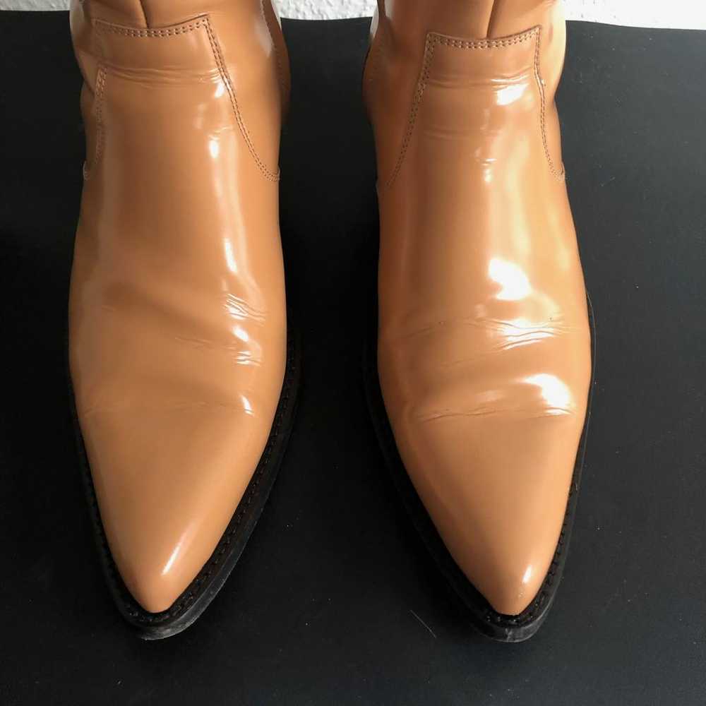 Calvin Klein 205W39Nyc Patent leather boots - image 12