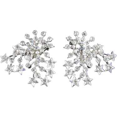 Wirth Of California Rhinestone Snowflake Shooting 