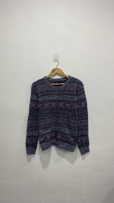 21 Men × Coloured Cable Knit Sweater × Japanese Br