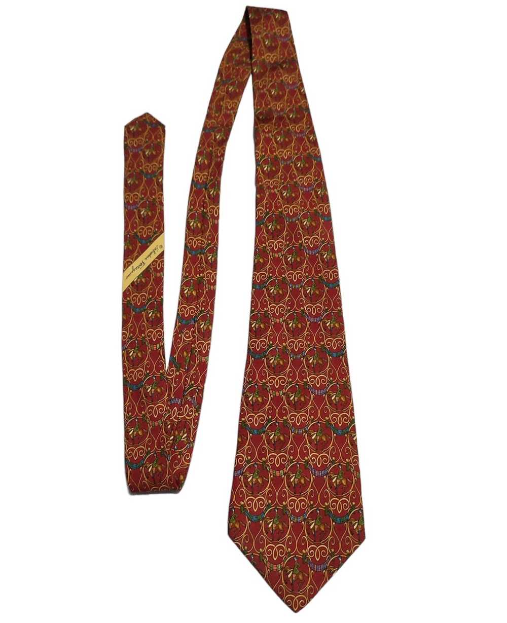 Salvatore Ferragamo Salvatore Ferragamo Tie knigh… - image 1