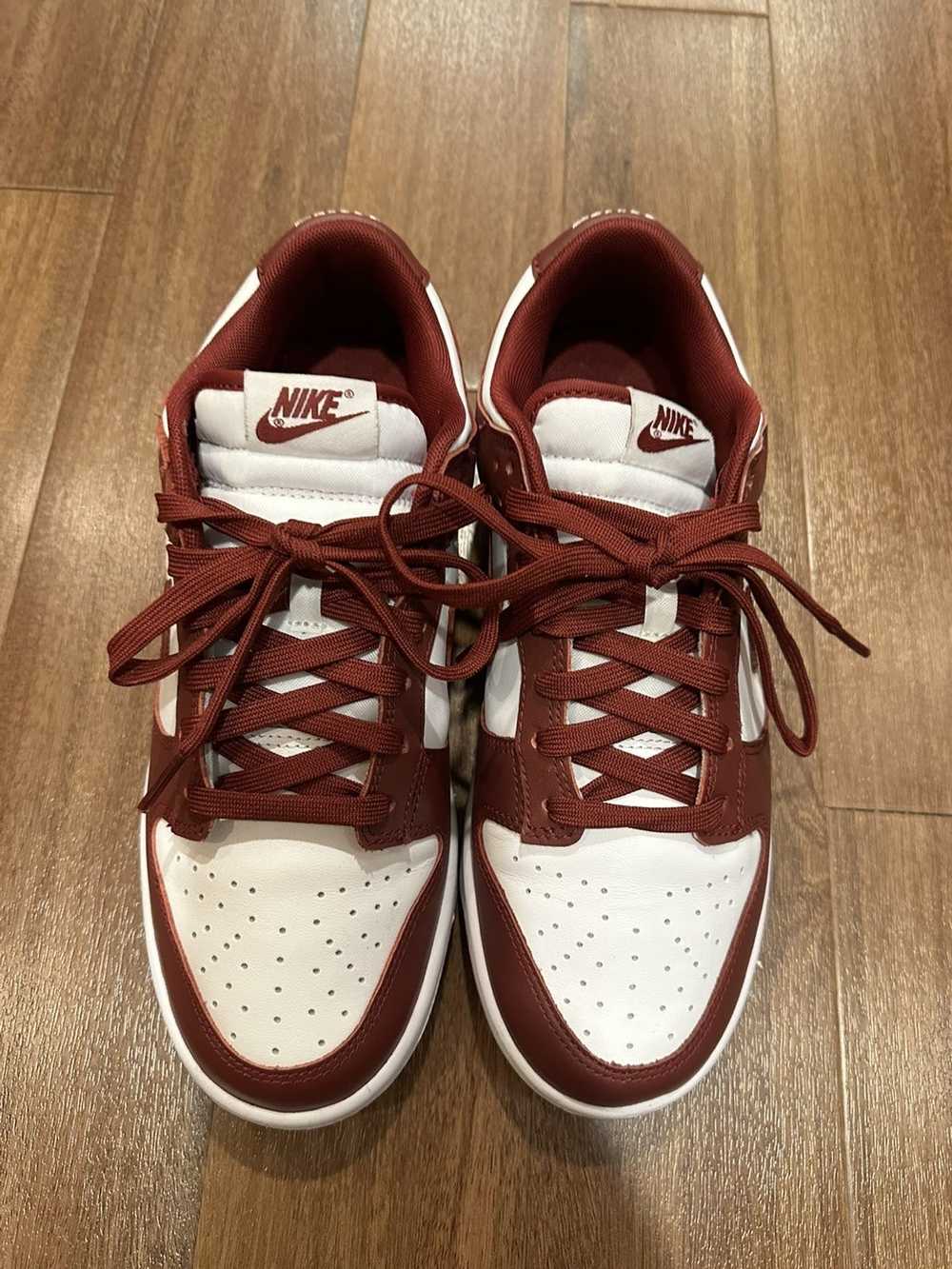 Nike Nike Dunk Low Retro Team Red/ Team Red-White… - image 6