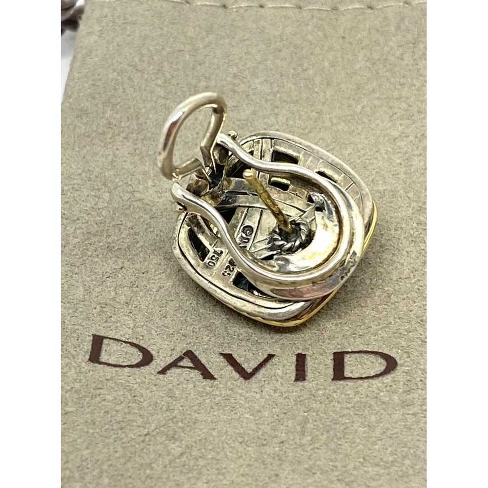 David Yurman Silver earrings - image 7