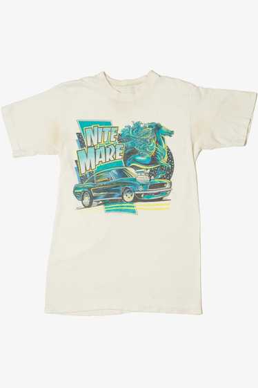 Vintage 1992 "Nite Mare" Hot Rod Car Graphic T-Shi