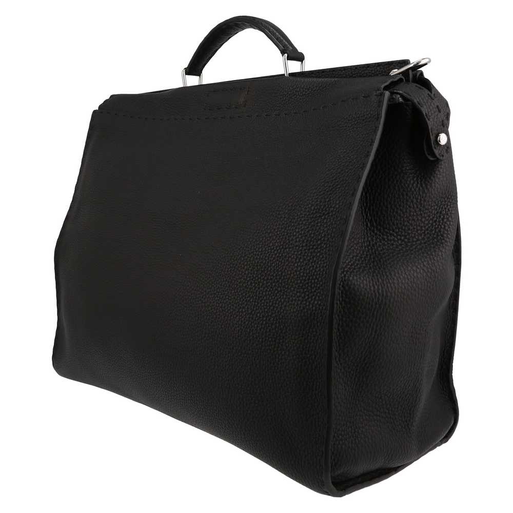 Fendi Peekaboo Selleria large model bag in black … - image 6