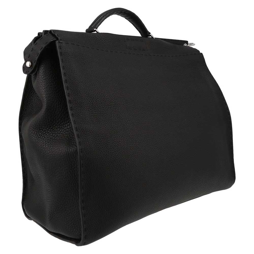 Fendi Peekaboo Selleria large model bag in black … - image 7