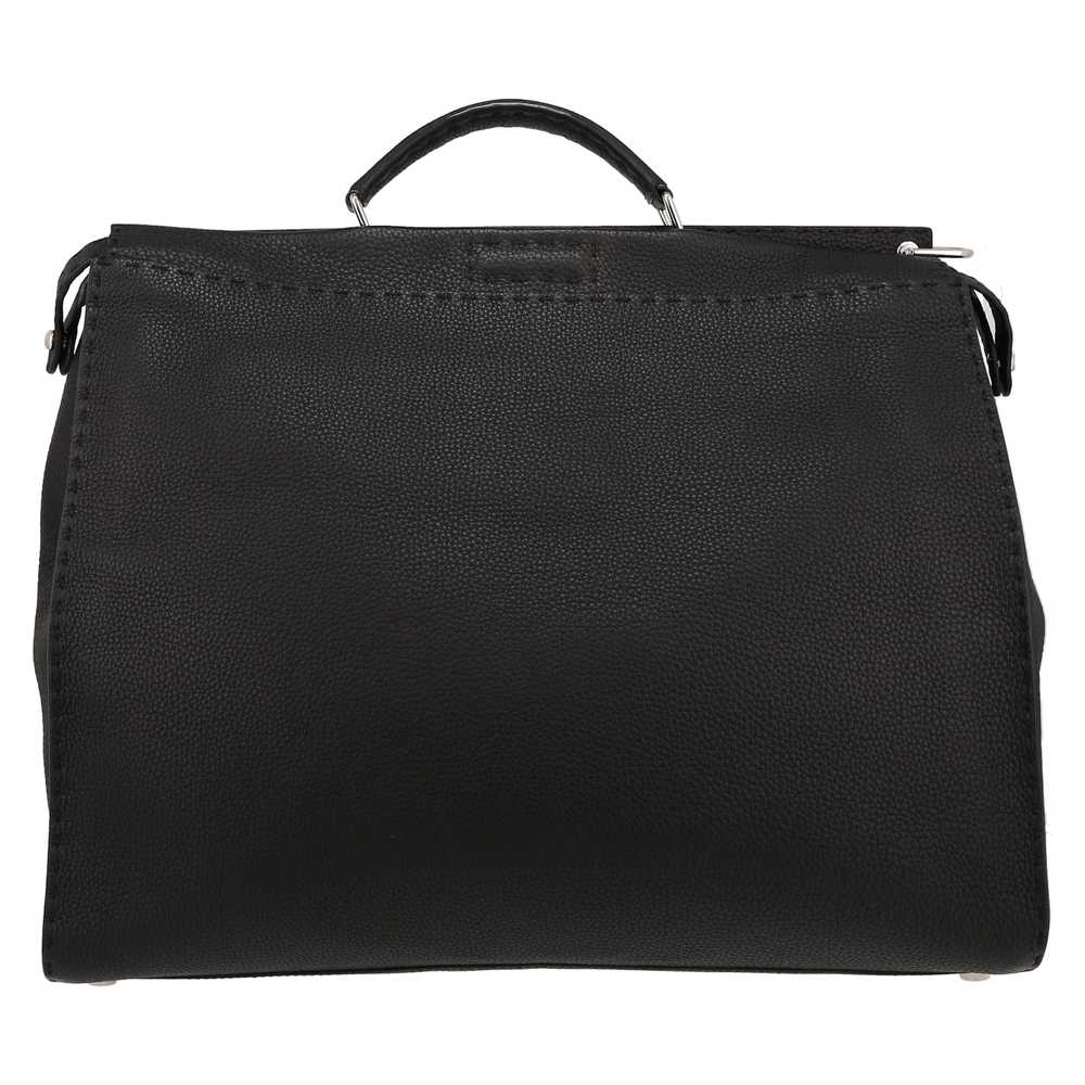 Fendi Peekaboo Selleria large model bag in black … - image 8