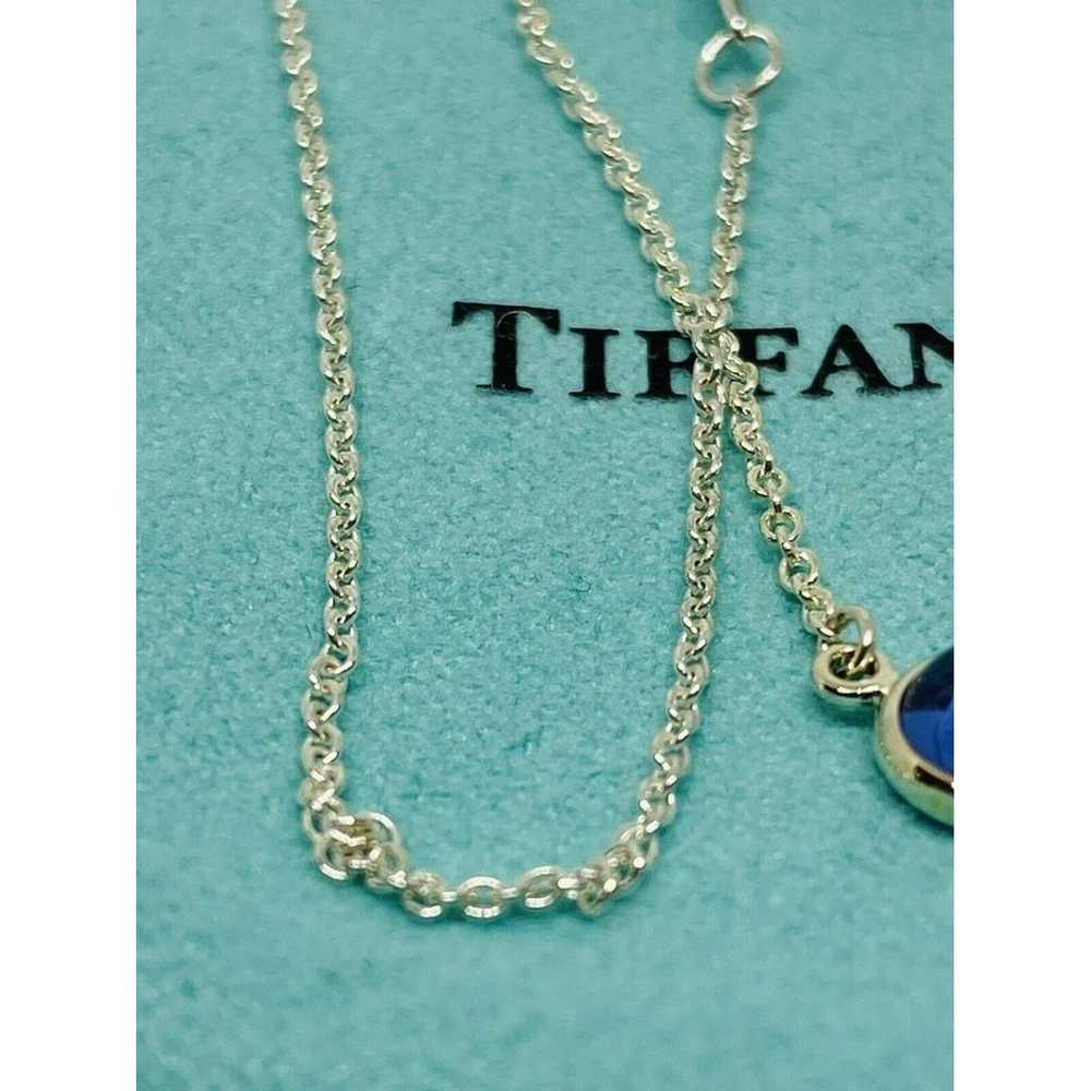 Tiffany & Co Elsa Peretti silver necklace - image 3