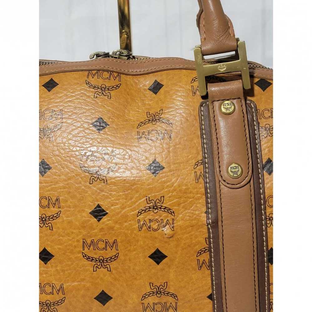 MCM Boston leather handbag - image 10