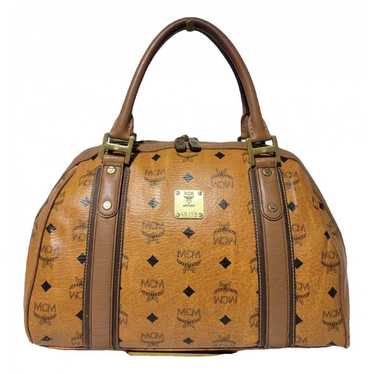 MCM Boston leather handbag - image 1