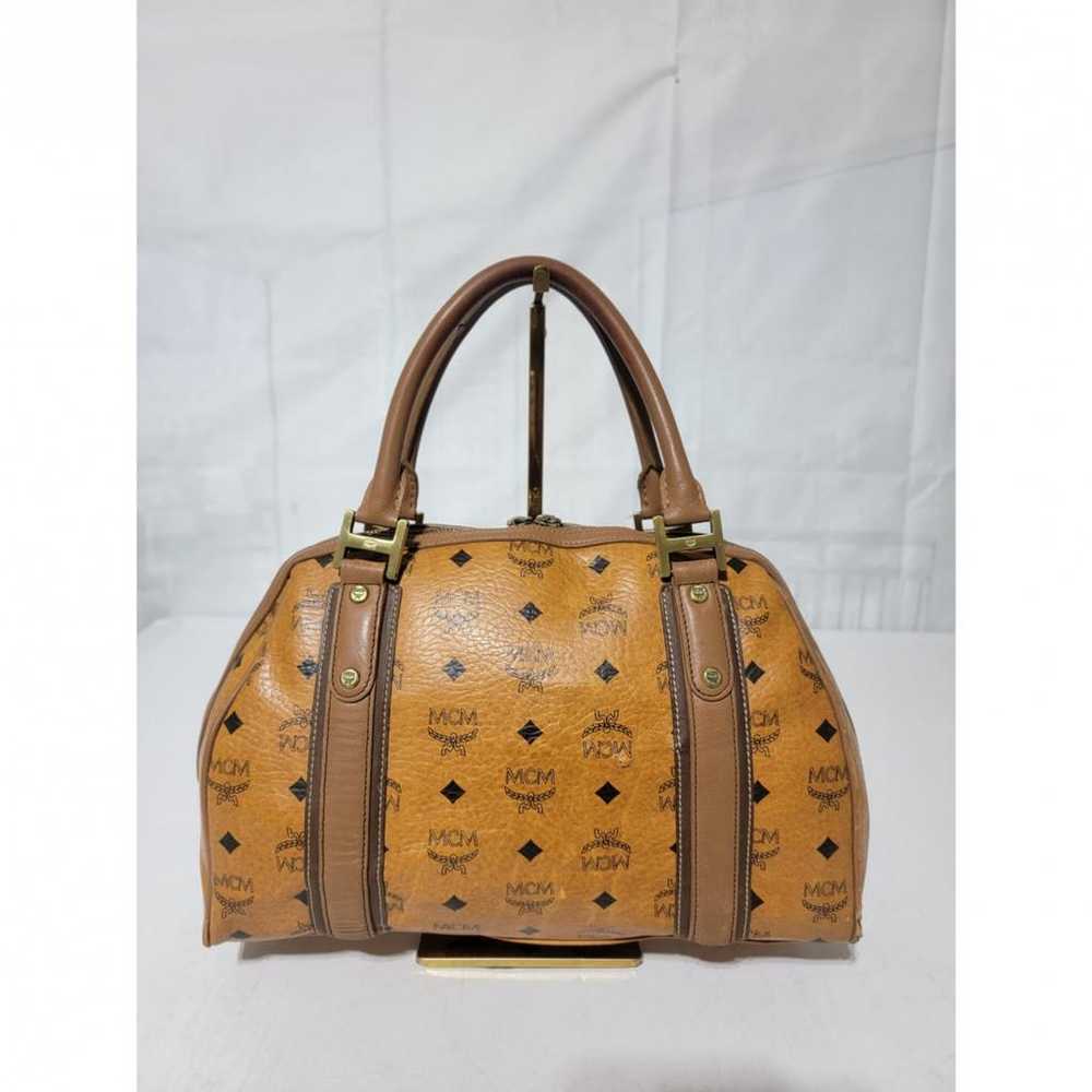 MCM Boston leather handbag - image 3