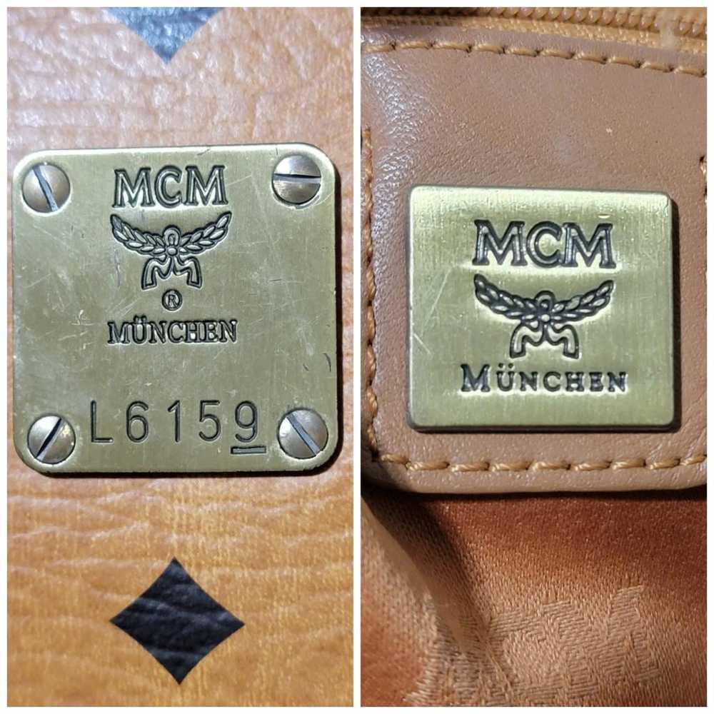 MCM Boston leather handbag - image 5