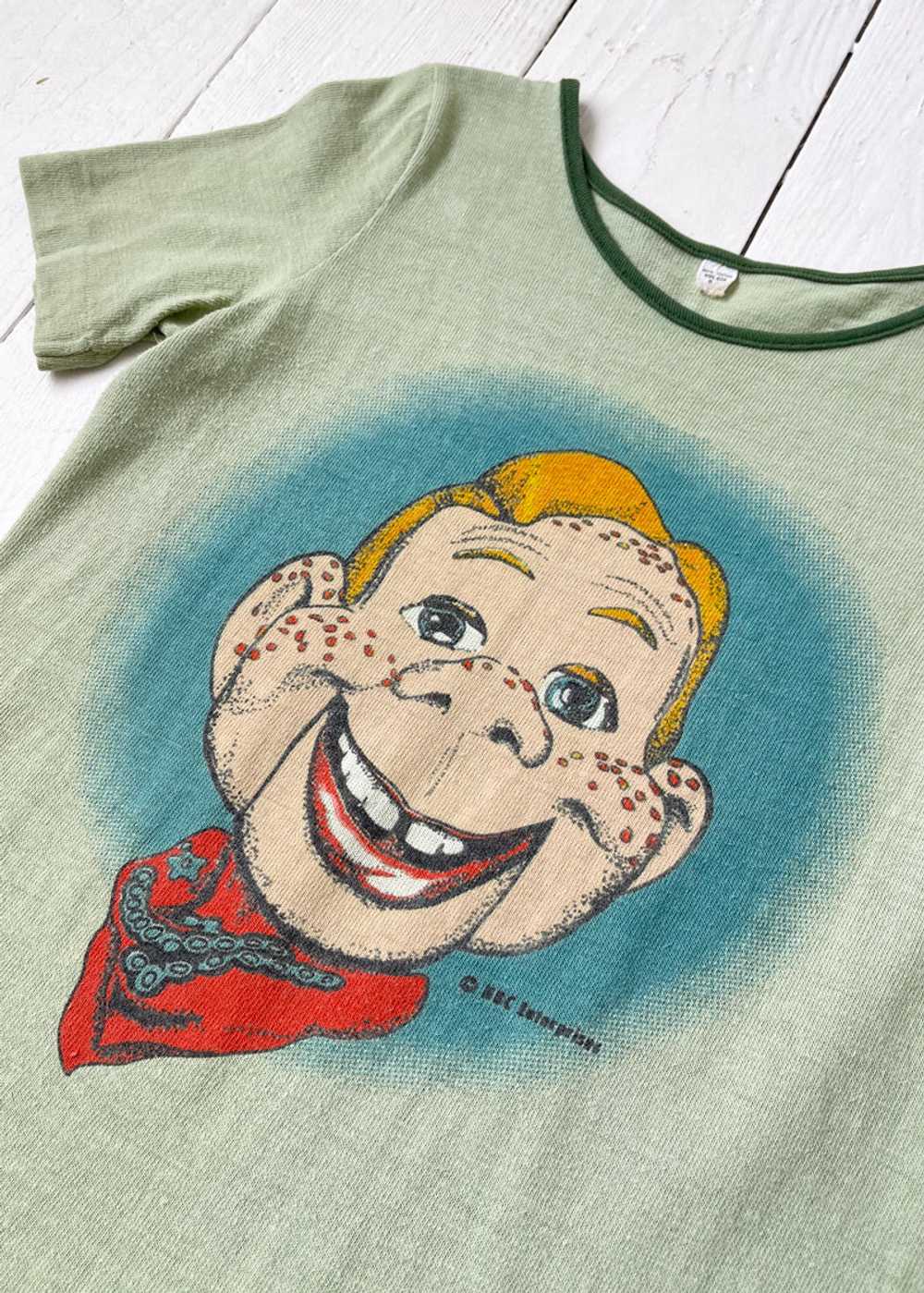 Vintage 1960s Howdy Doody NBC Ringer T-Shirt - image 2