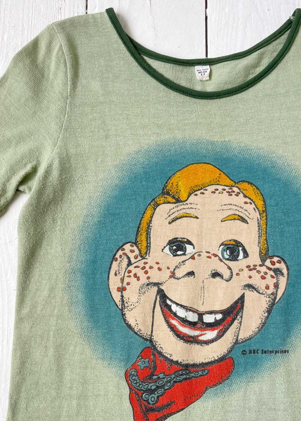Vintage 1960s Howdy Doody NBC Ringer T-Shirt - image 3
