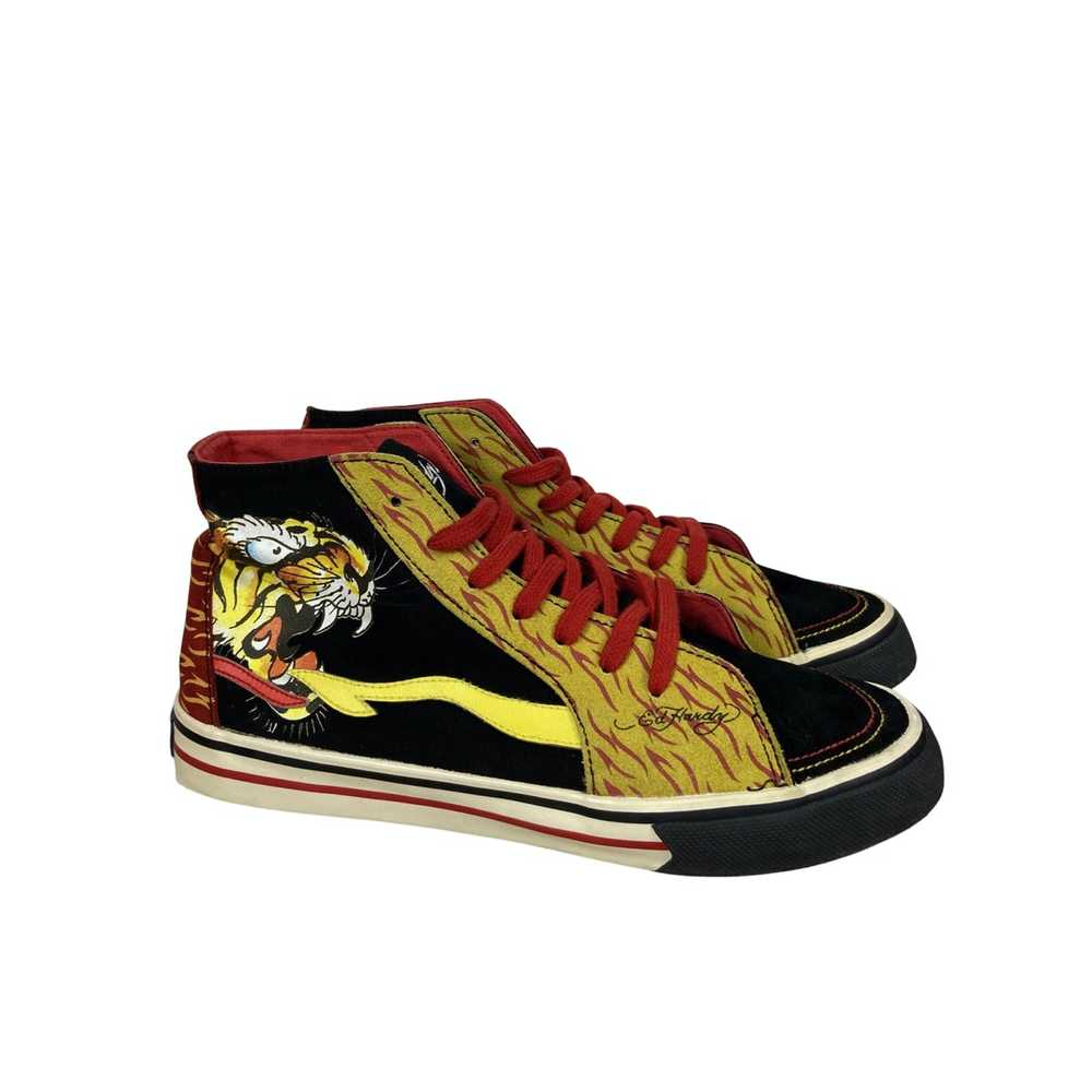 Ed Hardy × Streetwear Y2K Rare Ed Hardy High Top … - image 1