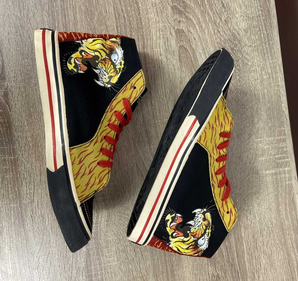 Ed Hardy × Streetwear Y2K Rare Ed Hardy High Top … - image 3