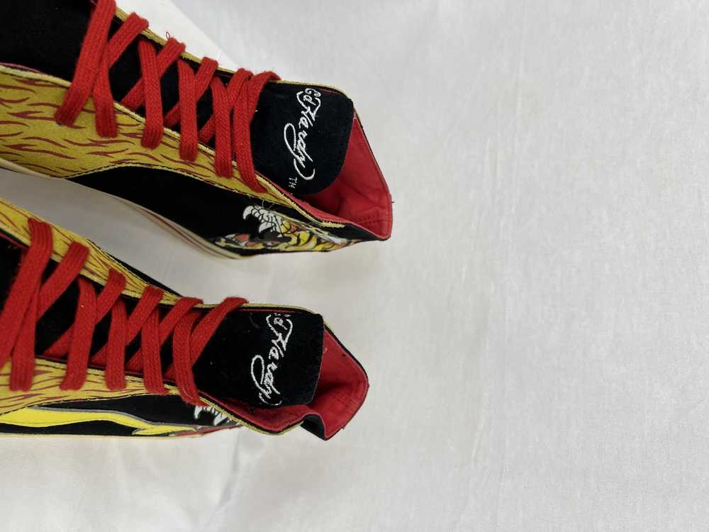 Ed Hardy × Streetwear Y2K Rare Ed Hardy High Top … - image 6