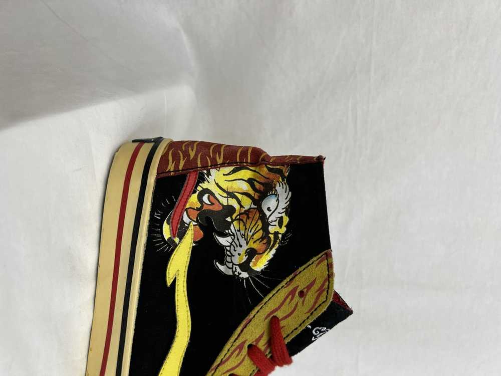 Ed Hardy × Streetwear Y2K Rare Ed Hardy High Top … - image 7