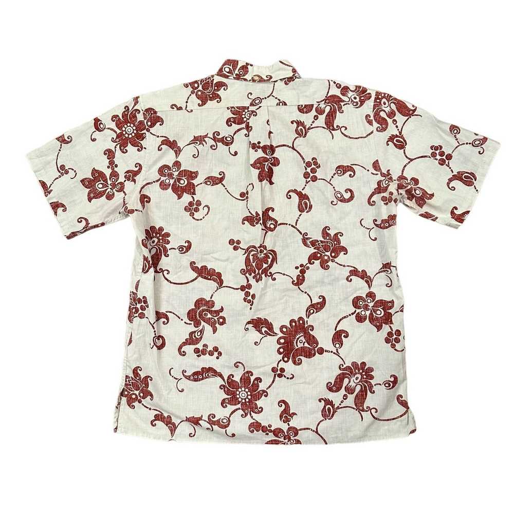 Reyn Spooner Reyn Spooner Aloha Shirt, Red Design… - image 5