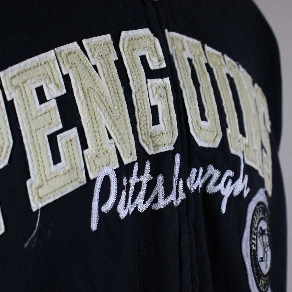 NHL × Vintage Vintage 90s Pittsburgh Penguins Hoo… - image 5