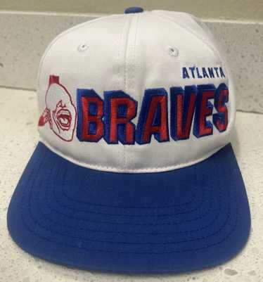 CustomCat Atlanta Braves Tomahawk Vintage MLB Hoodie White / 3XL