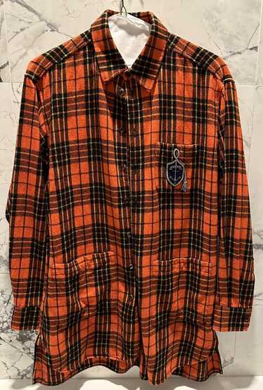 Gucci Gucci Orange/Black/Yellow Check Oversized An