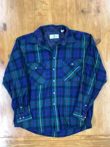 Vintage Vintage River Trader Plaid Polyester Lined