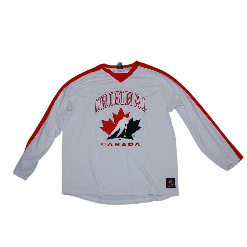 Vintage Team Canada Sewn Nike Olympic Hockey Jersey Men's XXL