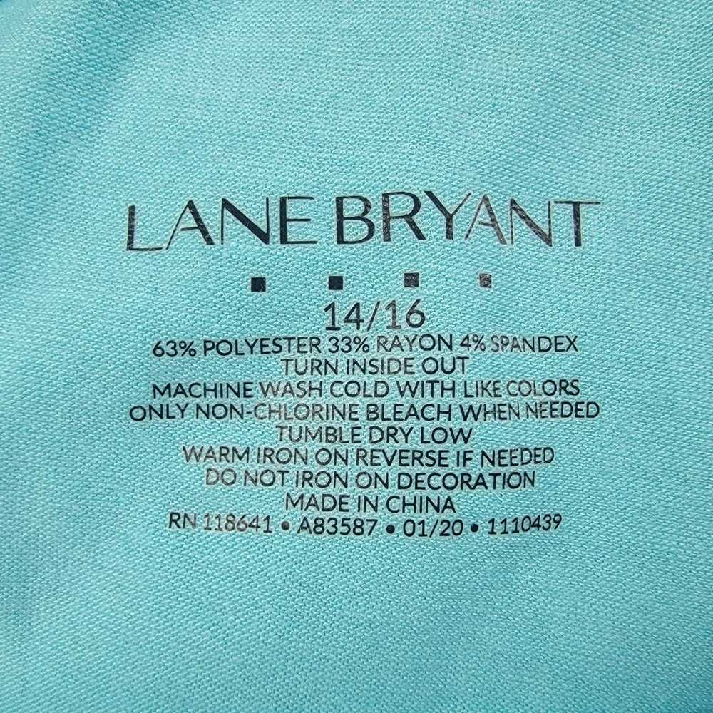 Other Lane Bryant Womens 14/16 Blue Top Stay Stro… - image 4