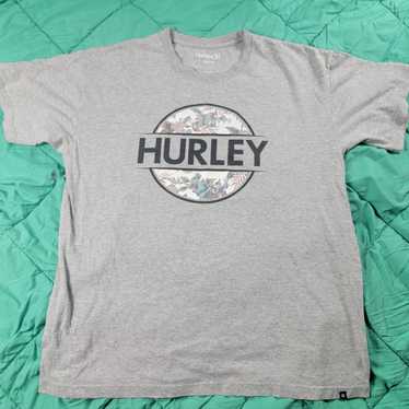 Hurley Surf Brand T Shirt Men's Medium Grey Graphic 1999 Surf