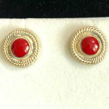 Sterling Silver AIM # Sterling 925 Silver & Red Ag