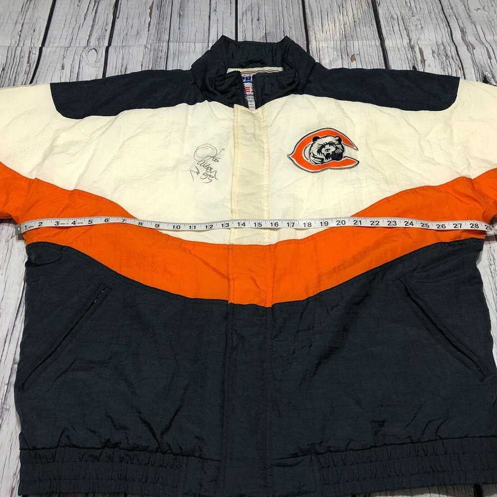 Vintage 90s Black Apex One X NFL Chicago Bears Windbreaker Jacket - Large  Nylon / Cotton mix– Domno Vintage