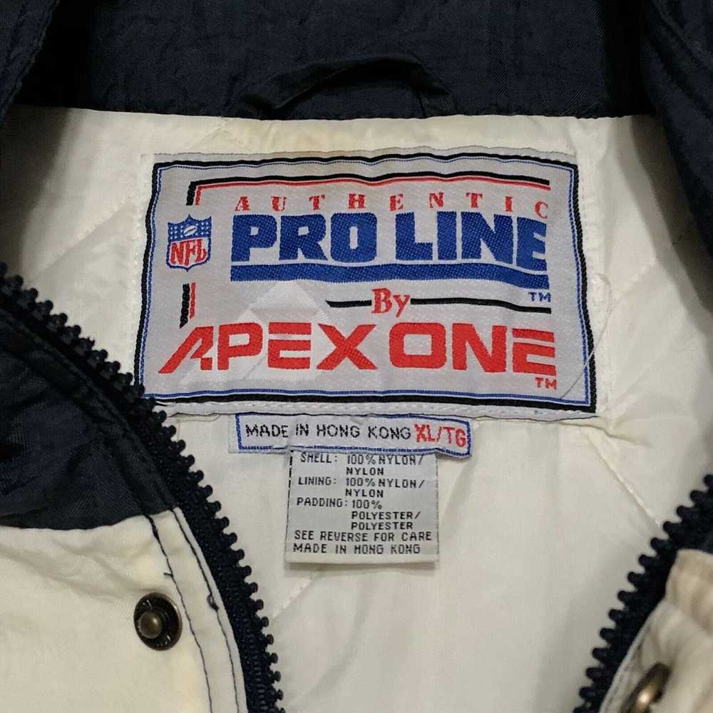 Vintage 90s Pro Line Apex One Distressed Denver Broncos Jacket Coat Size XL