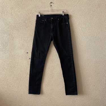 Levi's LEVIS 512 Womens Jeans Black Skinny Taper … - image 1