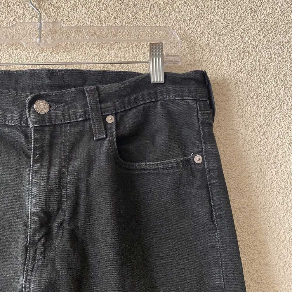 Levi's LEVIS 512 Womens Jeans Black Skinny Taper … - image 4