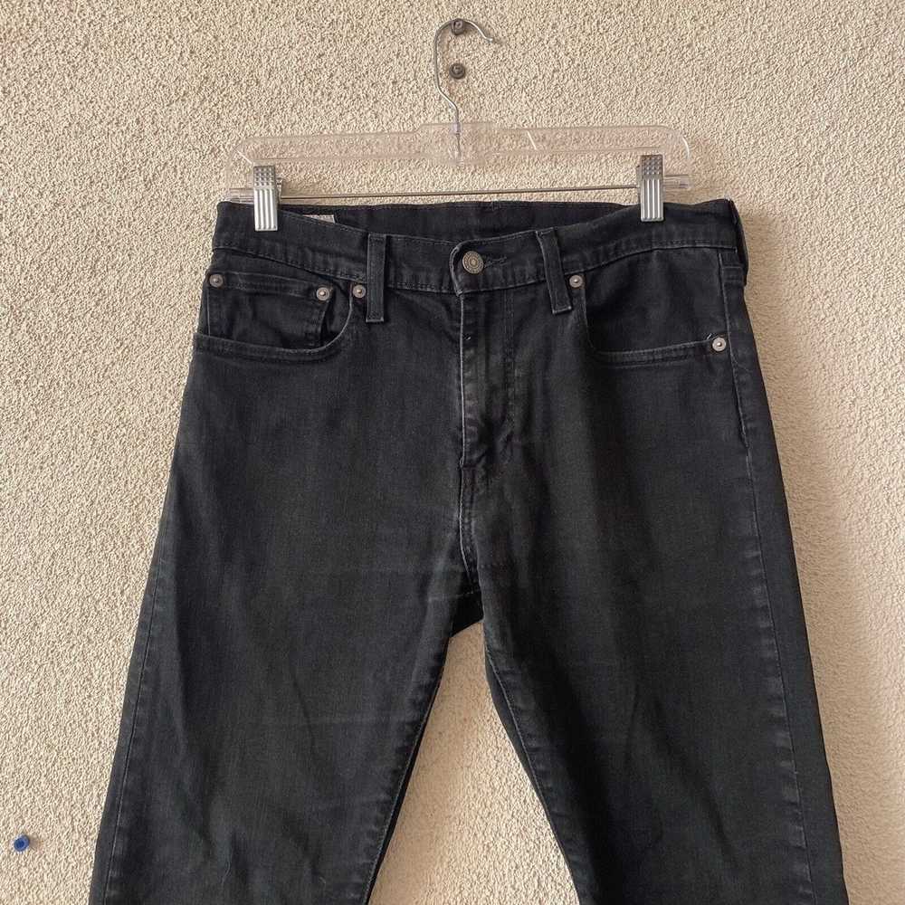 Levi's LEVIS 512 Womens Jeans Black Skinny Taper … - image 6