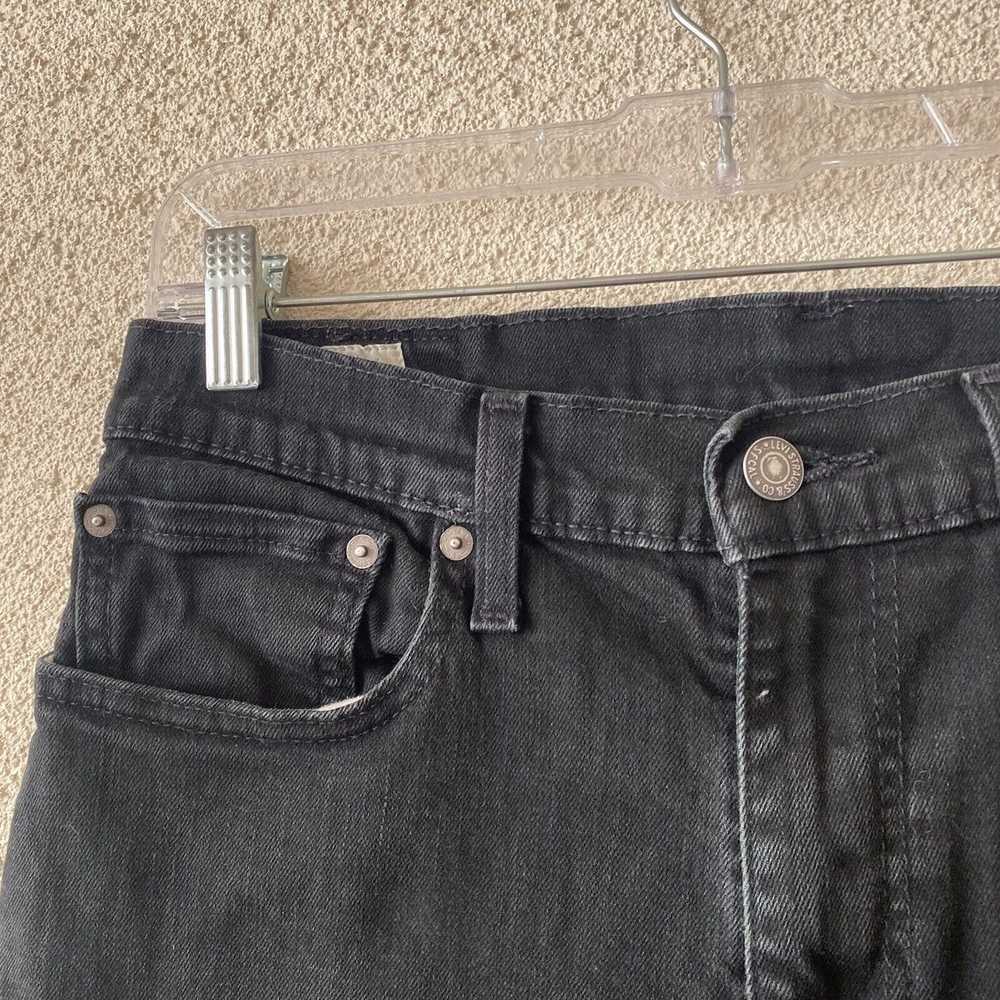 Levi's LEVIS 512 Womens Jeans Black Skinny Taper … - image 8