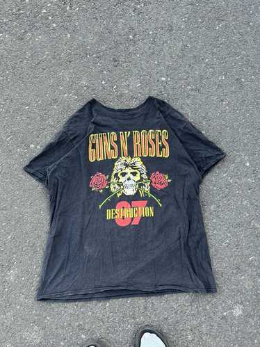 Guns N Roses Guns N Roses Destruction UK Band Tour